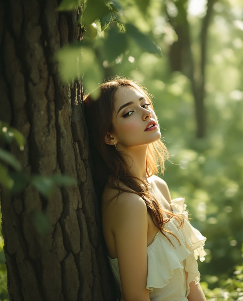 森语低吟 - 森系自然 秀人美女
